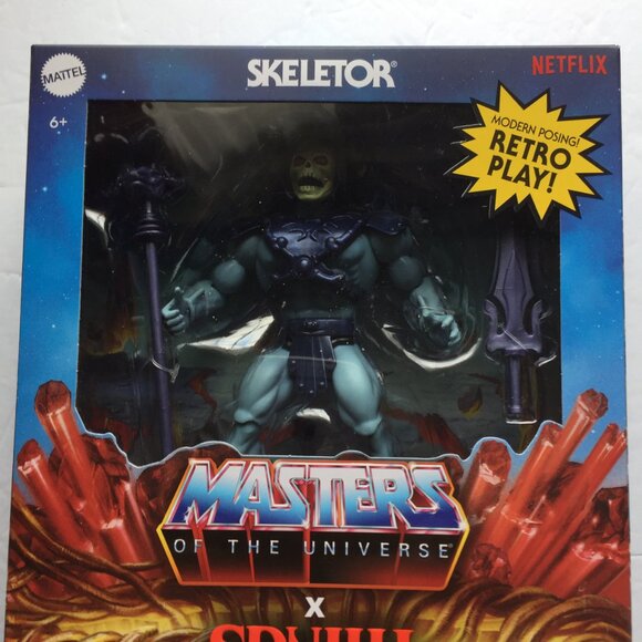 NEW Masters of the Universe/Strangers Things Mattel He-Man/Vecna and Skeletor - Picture 10 of 14